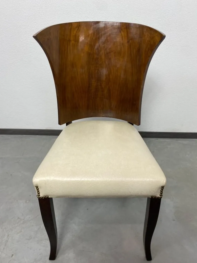 Pamono French Art Deco Dining Chairs, 1930s, Set of 6> Side Chairs & Dining Chairs