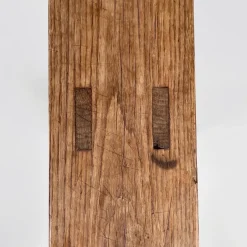 Sale Pamono French Art Deco Narrow Wood Bench, 1930s