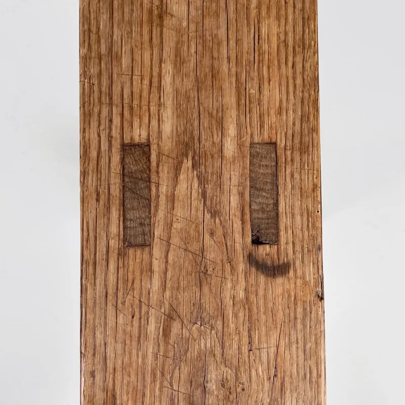 Sale Pamono French Art Deco Narrow Wood Bench, 1930s