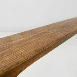 Sale Pamono French Art Deco Narrow Wood Bench, 1930s