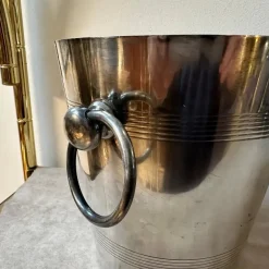 Clearance Pamono French Art Deco Silver Plated Wine Cooler, 1950s
