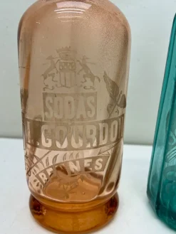 Pamono French Art Deco Soda Syphons, 1920s, Set of 2><noscript><img width=