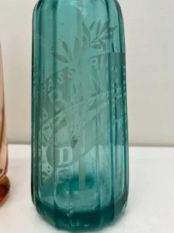 Pamono French Art Deco Soda Syphons, 1920s, Set of 2><noscript><img width=