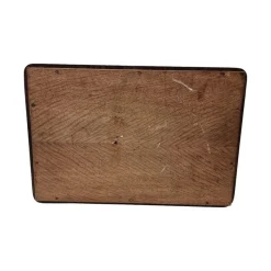 Pamono French Art Deco Tray with Inlaid Leaf, 1920s><noscript><img width=