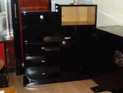 Best Pamono French Art Deco Two-Tier Secretaire, 1930s