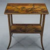 Pamono French Art Nouveau Marquetry Table by Emile Galle, 1900s