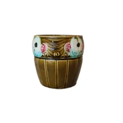 Pamono French Art Nouveau Orchies Flower Pot, 1920s> Planters And Jardiniere