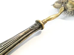 Pamono French Art Nouveau Silver Absynthe Spoon, 1900s><noscript><img width=