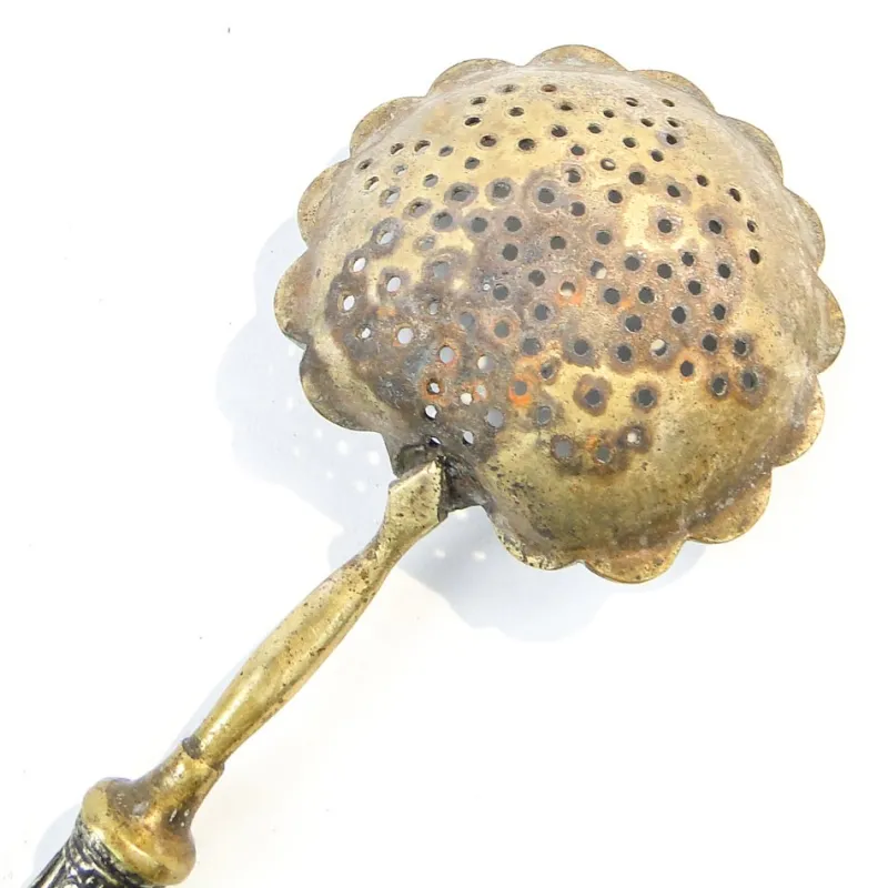 Pamono French Art Nouveau Silver Absynthe Spoon, 1900s> Cutlery & Serving Utensils