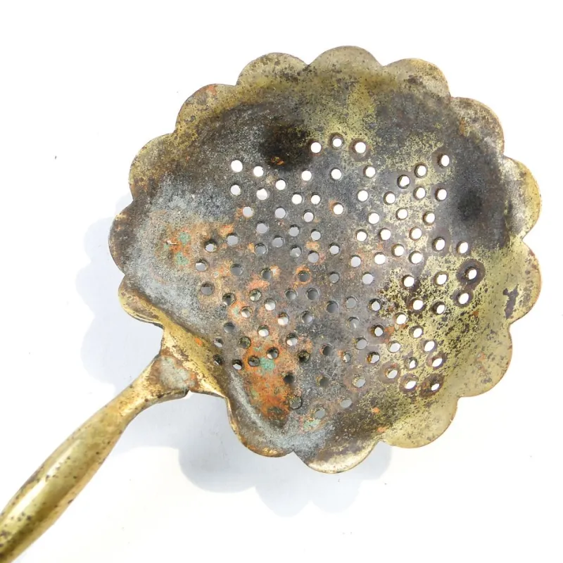 Pamono French Art Nouveau Silver Absynthe Spoon, 1900s> Cutlery & Serving Utensils