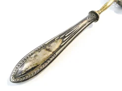Pamono French Art Nouveau Silver Absynthe Spoon, 1900s><noscript><img width=