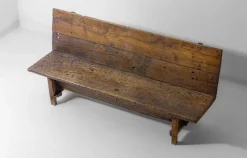 Outlet Pamono French Art Populaire Fermette Bench, Early 1900s