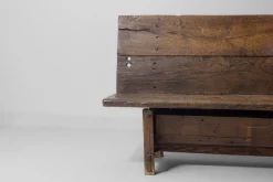 Outlet Pamono French Art Populaire Fermette Bench, Early 1900s