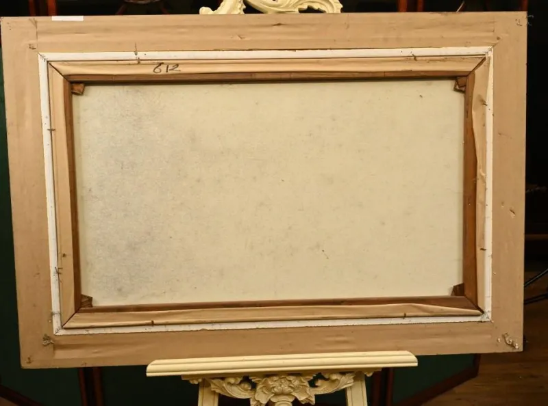 Pamono French Artist, Impressionist Landscape, 1980s, Oil Painting, Framed> Impressionist
