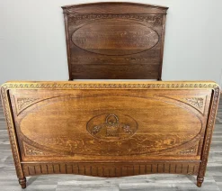 Clearance Pamono French Bed Frame in Oak