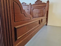 Pamono French Bed in Walnut> Beds & Bedroom Sets