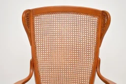 Pamono French Bentwood and Cane Rocking Chair, 1900s><noscript><img width=
