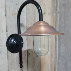 Pamono French Black Copper Outdoor Barn Light><noscript><img width=