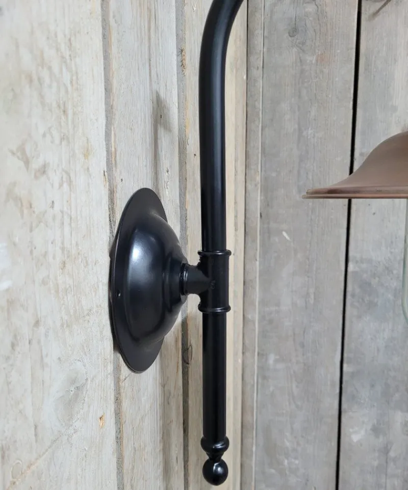 Pamono French Black Copper Outdoor Barn Light> Garden Lighting