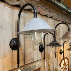 Hot Pamono French Black Zinc Outdoor Barn Light