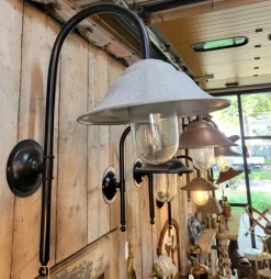 Hot Pamono French Black Zinc Outdoor Barn Light