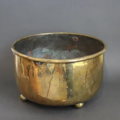 Pamono French Brass Cachepot, 1700s><noscript><img width=