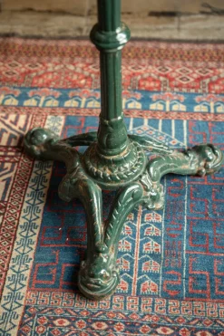 Pamono French Cast Iron Garden Table, 1890s><noscript><img width=
