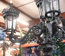 Outlet Pamono French Cast Iron Street Lamp with Lion