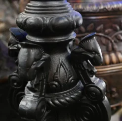Outlet Pamono French Cast Iron Street Lamp with Lion