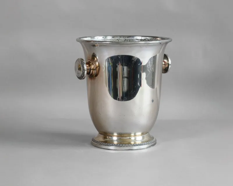 Pamono French Champagne Bucket, 1930s> Ice Buckets & Wine Coolers