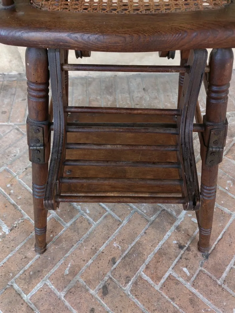 Pamono French Children's Chair in Walnut, Late 1800s> Children's Chairs