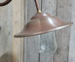 Pamono French Classic Copper Outdoor Barn Light Lamp><noscript><img width=