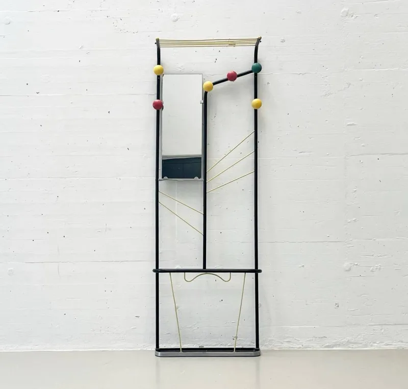 Pamono French Coat Rack by Roger Feraud, 1950s> Racks, Hooks & Valets