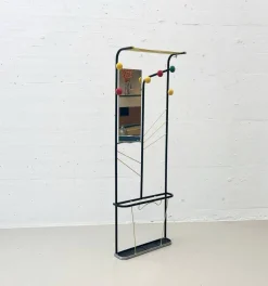 Pamono French Coat Rack by Roger Feraud, 1950s> Racks, Hooks & Valets