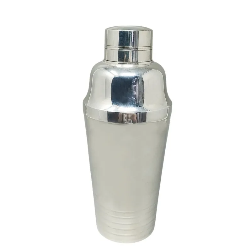 Pamono French Cocktail Shaker in Silver Plated, 1950s