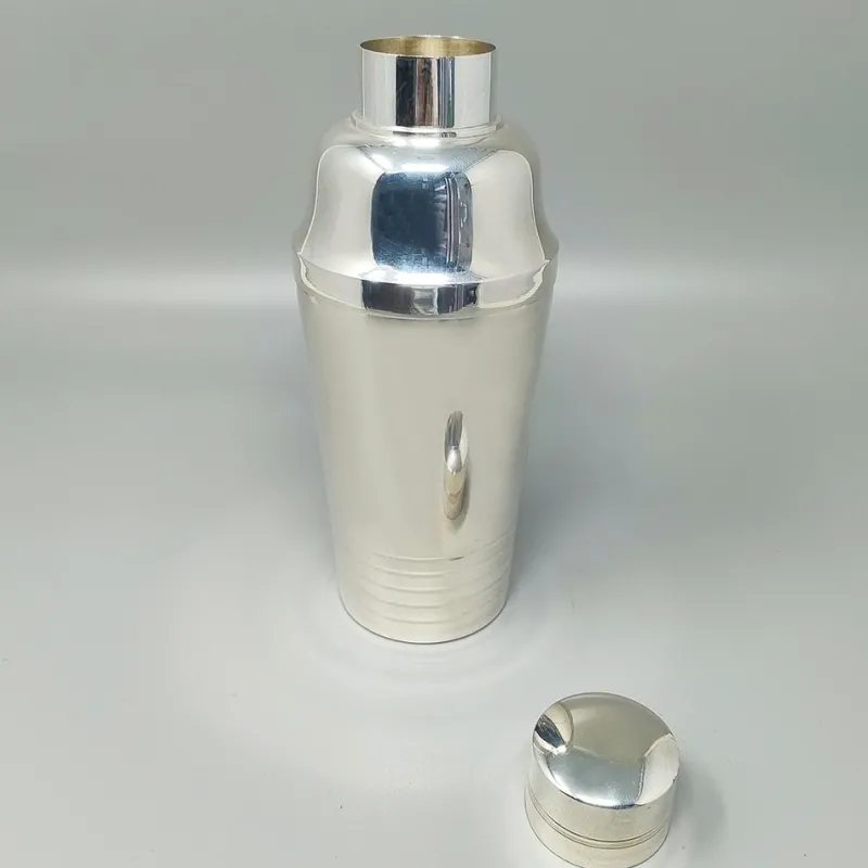 Pamono French Cocktail Shaker in Silver Plated, 1950s