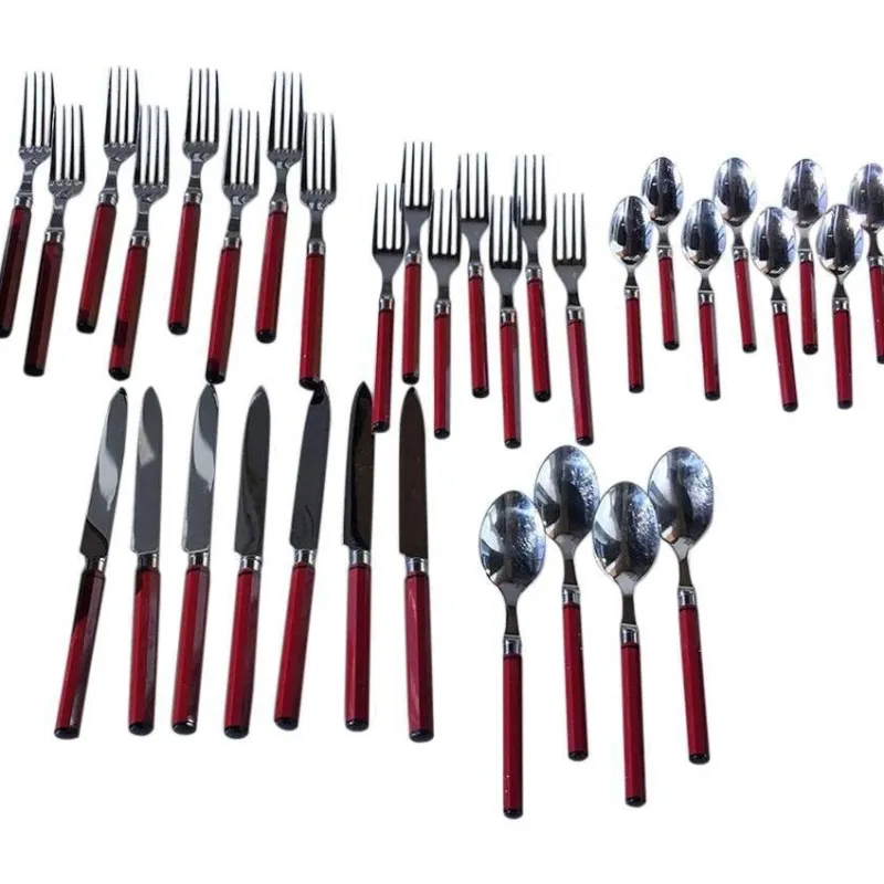 Pamono French Cutlery by Andre Verdier for SCOF, Set of 44