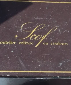 Pamono French Cutlery by Andre Verdier for SCOF, Set of 44