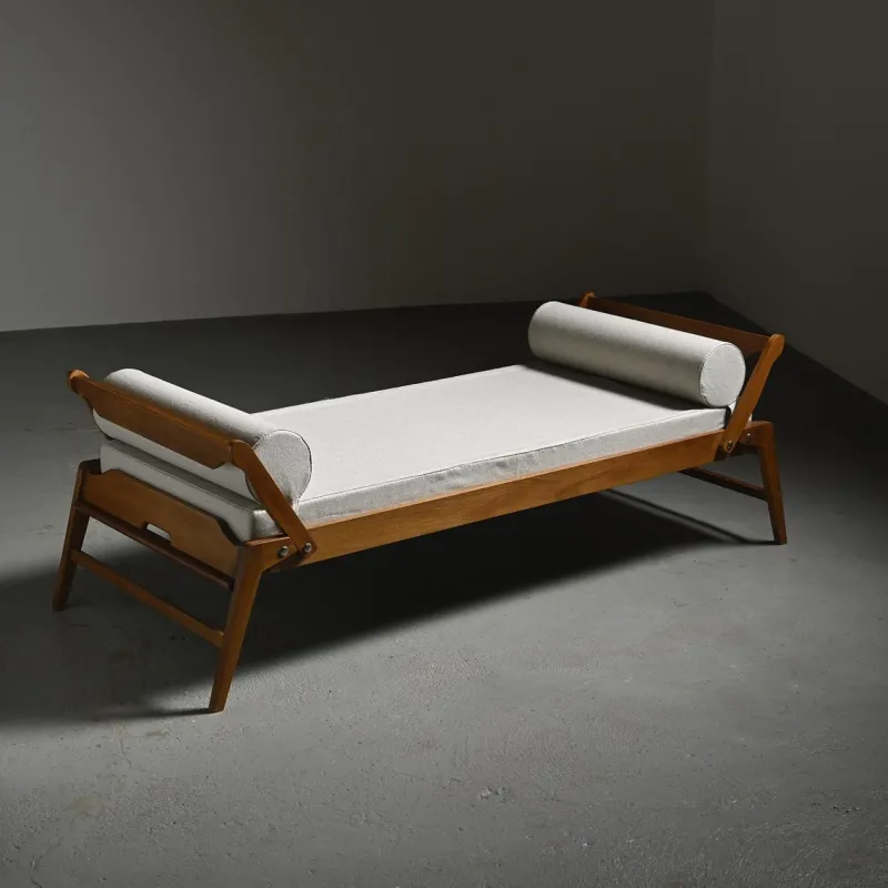 Pamono French Daybed by René Jean Caillette for Charron, 1952