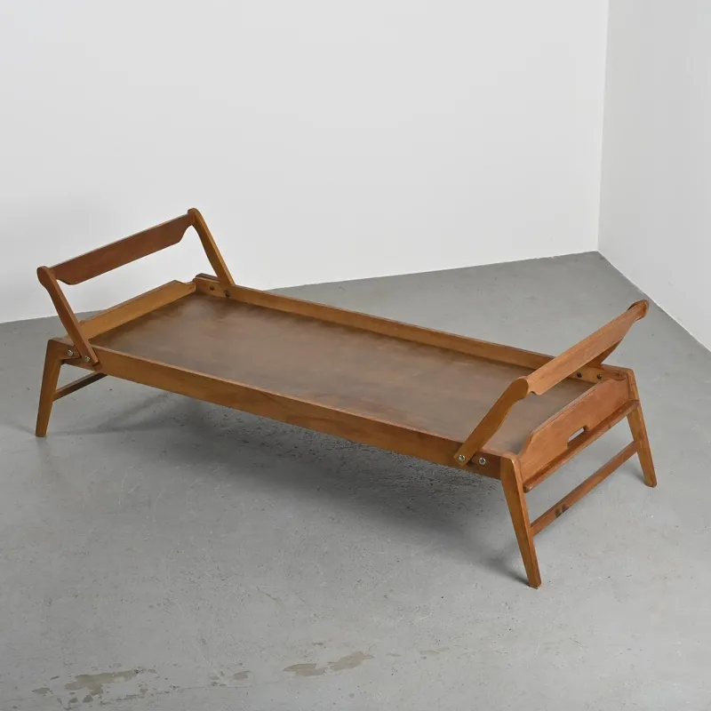 Pamono French Daybed by René Jean Caillette for Charron, 1952