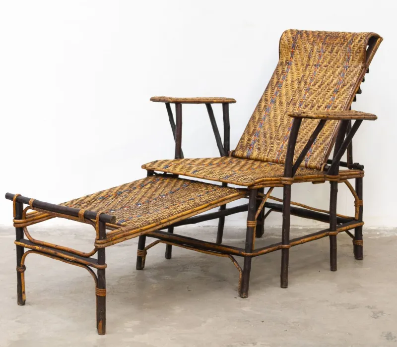 Pamono French Deck Chair, 1930s> Garden Seating