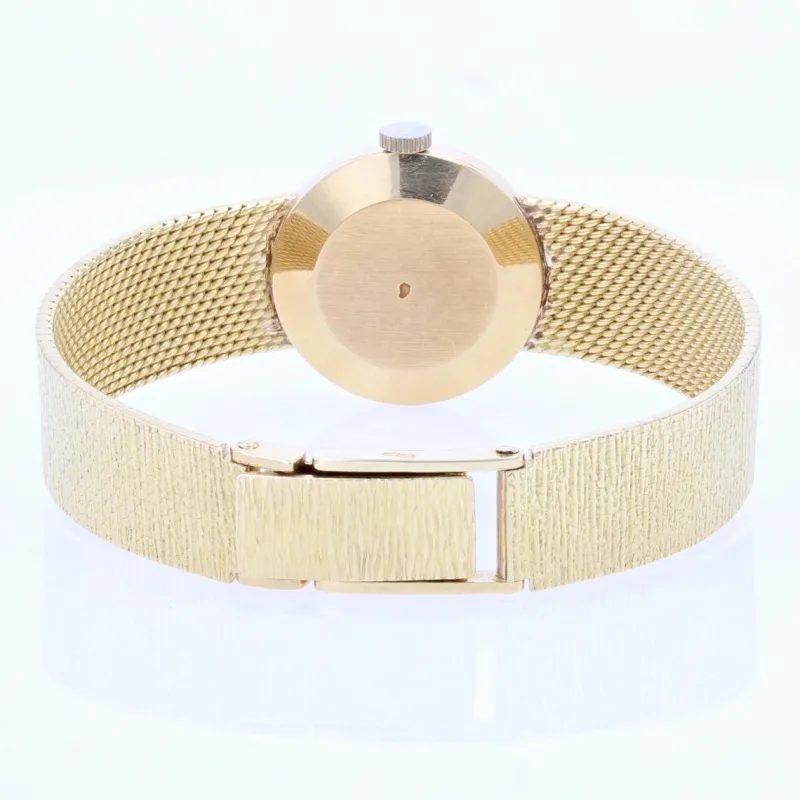 Pamono French Diamonds 18 Karat Yellow Gold Eviana Women Watch, 1960s