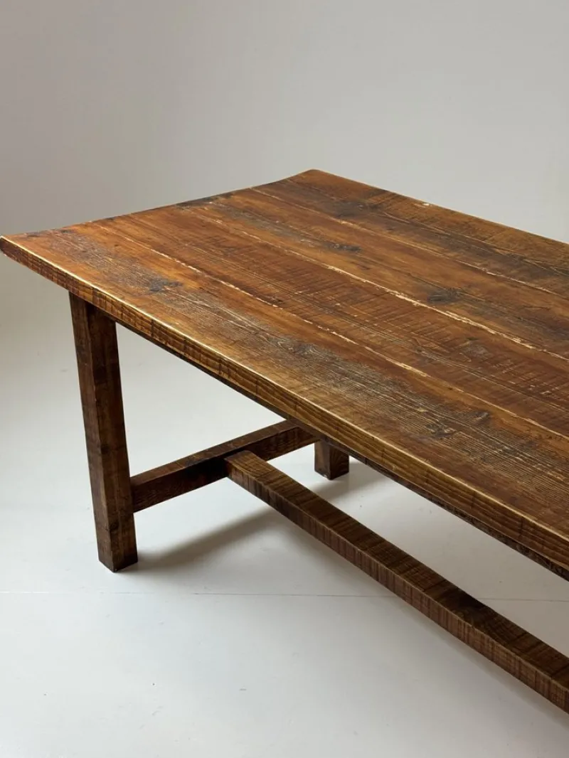 Pamono French Dining Table in Pine> Dining Tables & Sets