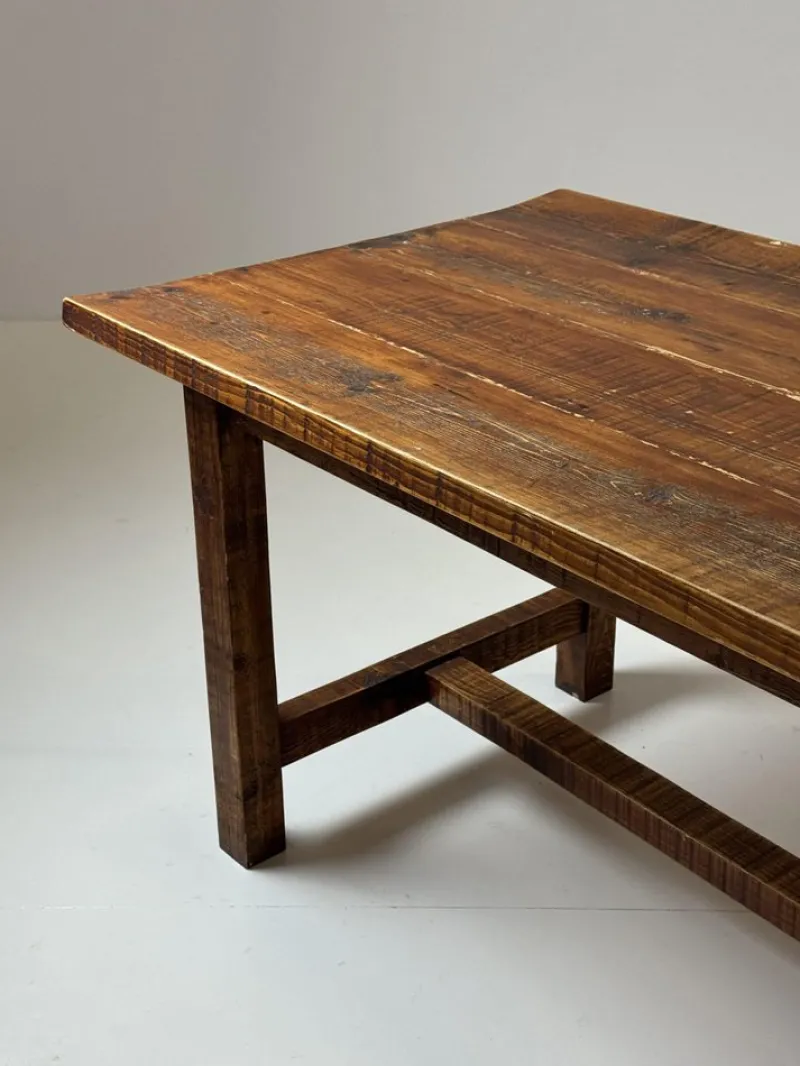 Pamono French Dining Table in Pine> Dining Tables & Sets
