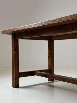 Pamono French Dining Table in Pine><noscript><img width=