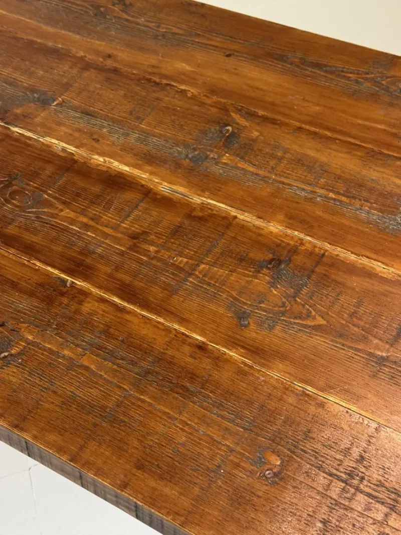 Pamono French Dining Table in Pine> Dining Tables & Sets