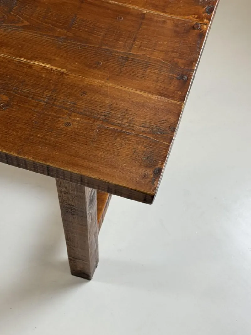 Pamono French Dining Table in Pine> Dining Tables & Sets