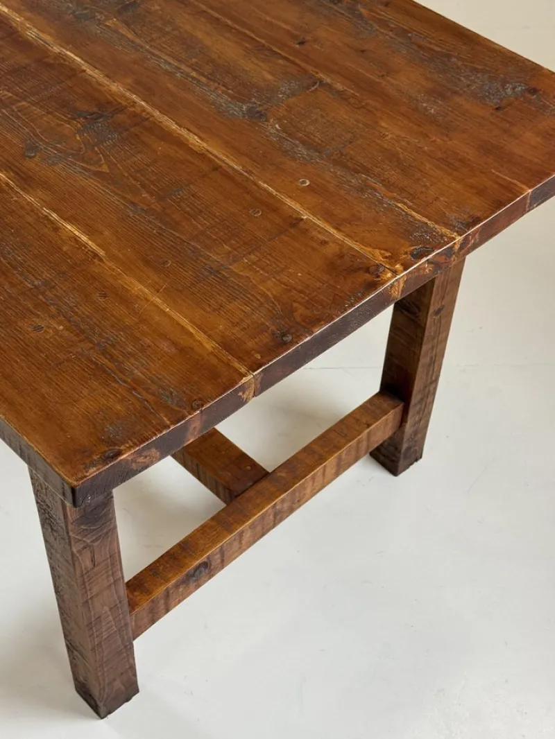 Pamono French Dining Table in Pine> Dining Tables & Sets