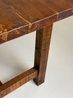Pamono French Dining Table in Pine><noscript><img width=