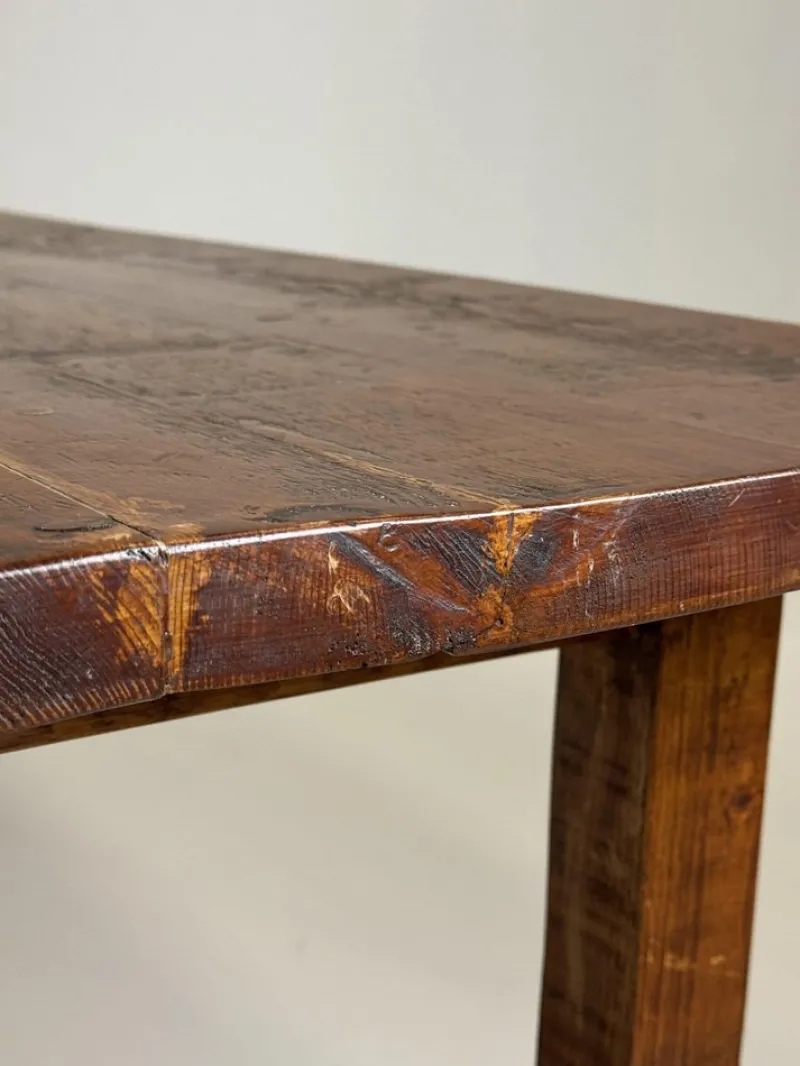 Pamono French Dining Table in Pine> Dining Tables & Sets